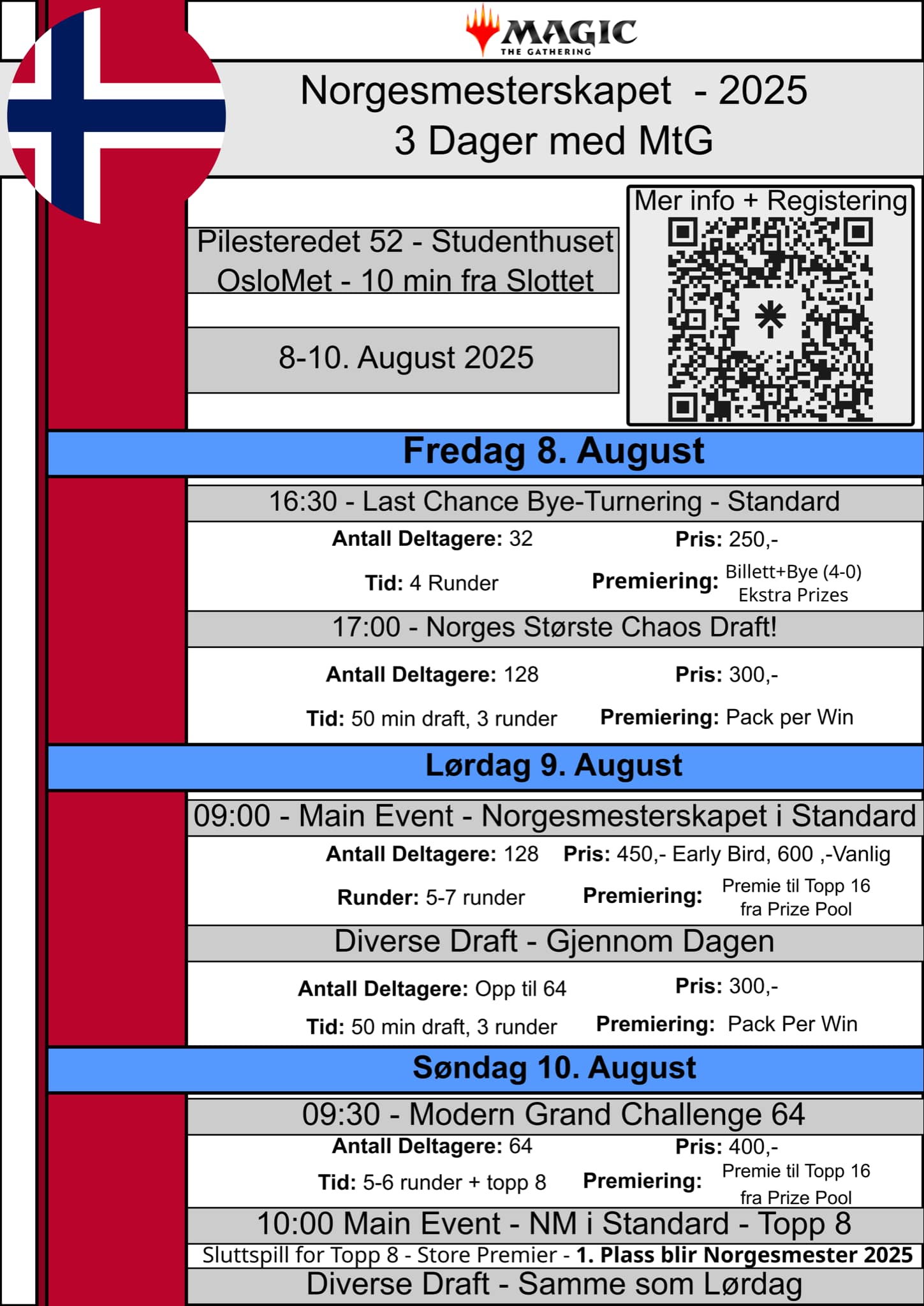 NM i Magic 2025 program